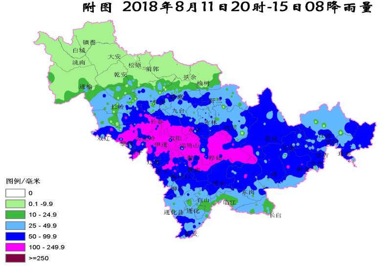 【刘盈说天气】吉林省入汛以来最强降雨结束 持续5天